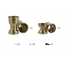 Set de jantes MXC 130-212 mm