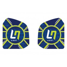 Autocollant réservoir LN KART