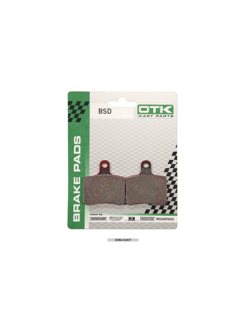 Plaquettes De Frein Arrière Pour Trottinette Micro Mini / 3 En 1 Deluxe - Rouges - Kit Avec Vis